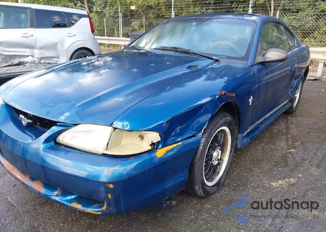 1998 Ford Mustang из США, поврежденный, VIN 1FAFP4047WF254266